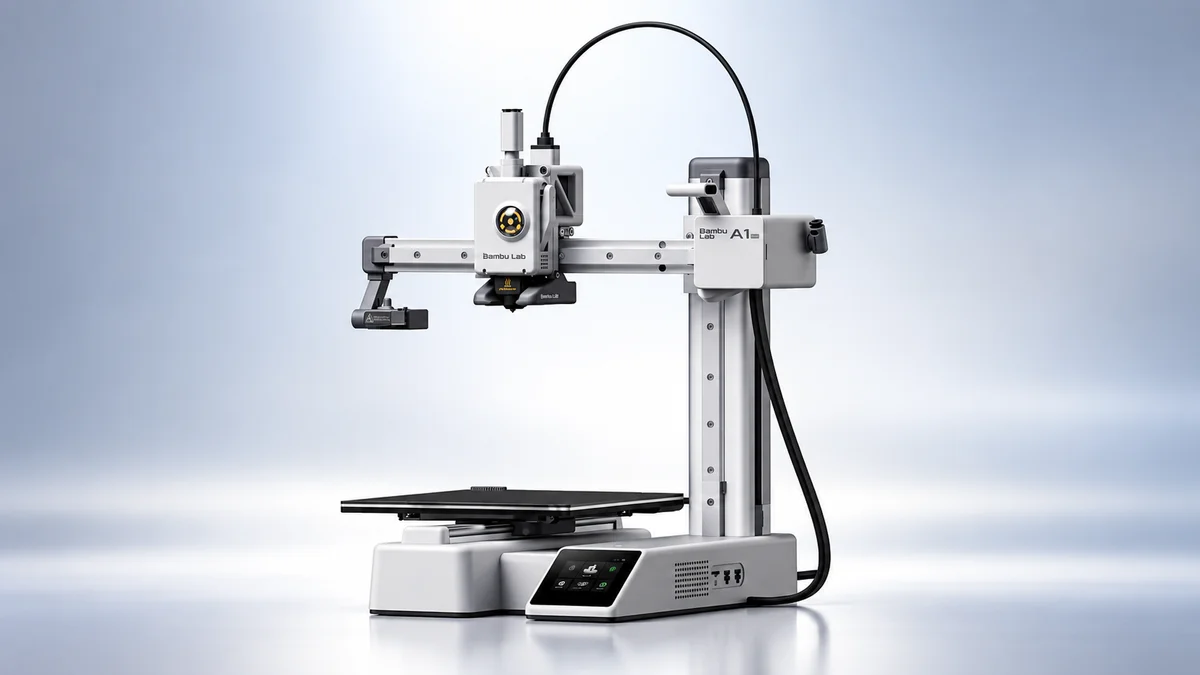 Imagem da matéria: Impressora 3D Bambu Lab A1 Mini cai para R$ 2.015 na Amazon