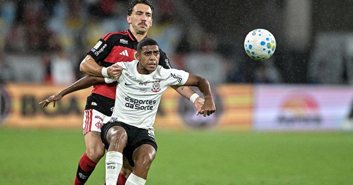 Corinthians reage no segundo tempo, mas Bruno Henrique brilha e dá vitória ao Flamengo no Maracanã