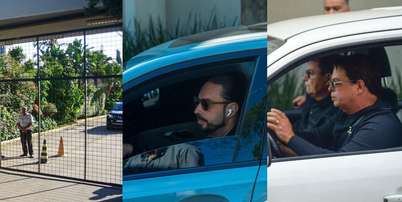 Velório do cantor Rick ocorre no Jardim Cemitério Pax na cidade de Sorocaba em SP Foto: Edu Araujo/Agnews