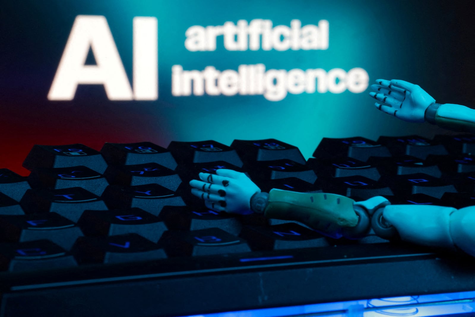 Preocupações sobre o uso indevido da IA incluem a criação de doenças letais e ataques cibernéticos Dado Ruvic/Reuters - 27.01.2025