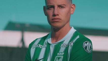 Atlético Nacional anuncia James Rodríguez