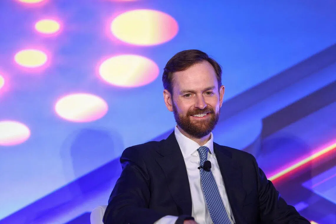 Chairman of the Federal Trade Commission Andrew Ferguson attending an interview with Reuters during Momentum AI Austin 2026, in Texas, on Sept 25.