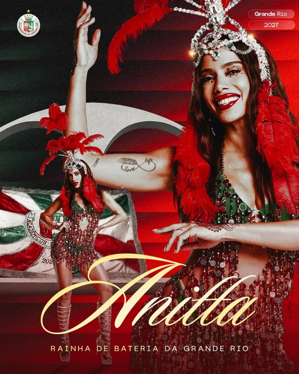 Anitta tem show em SP e estreia na Grande Rio no mesmo dia: como dar conta?