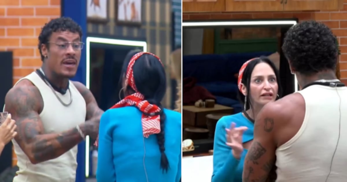 Linguiça da discórdia! Murilo Dias se estranha com Ariela Carasso em briga por comida: ‘Mimimi’