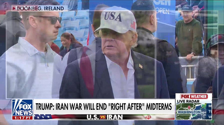 Trump predicts Iran war will end after midterms, gas prices will drop