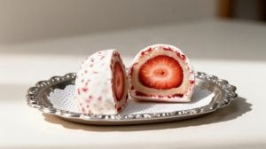 Morango cravejado troca a casca lisa por crocante e ganha novas versões