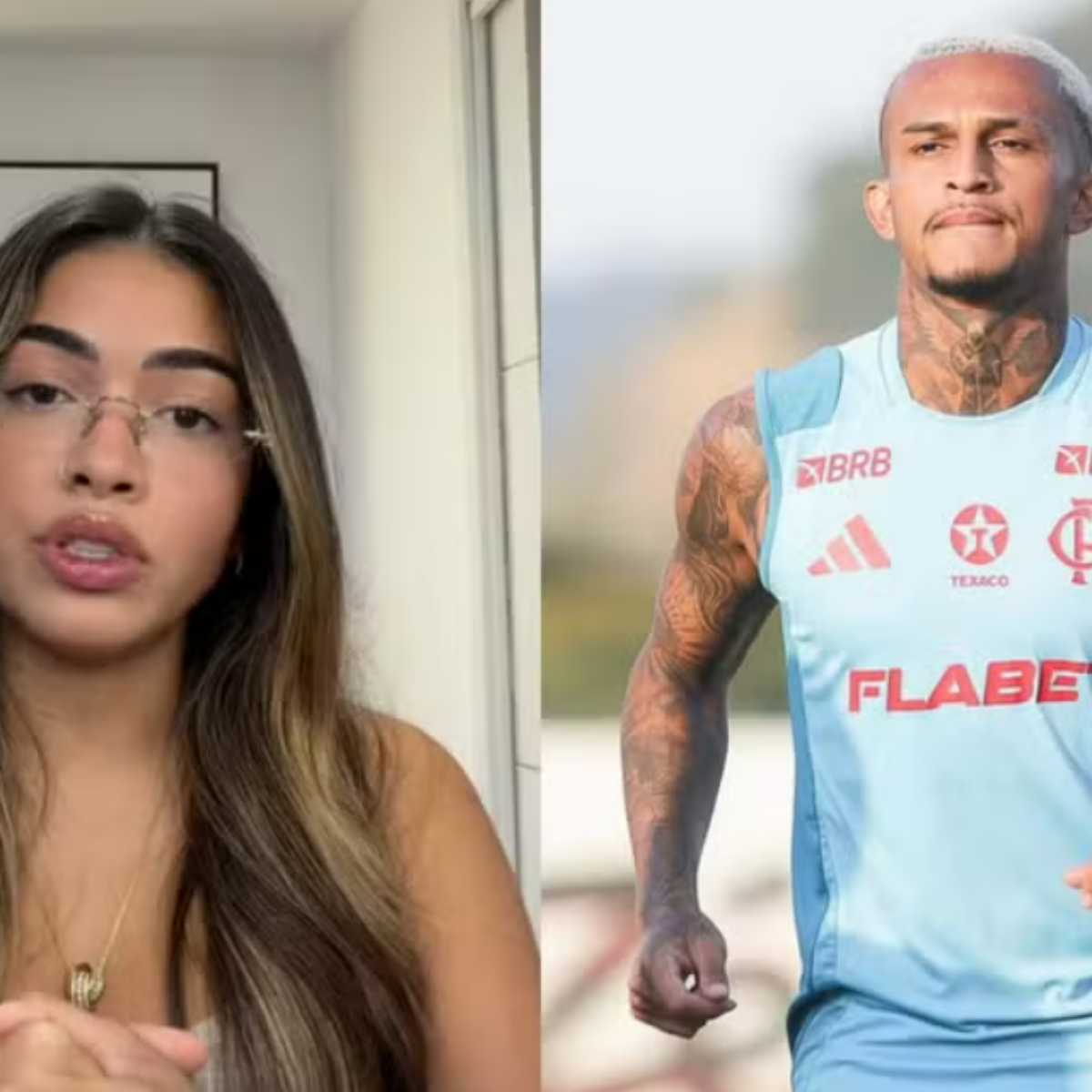 Mãe da filha de Wesley, ex-Flamengo, revela detalhes do fim do casamento: 'Me traiu com várias'