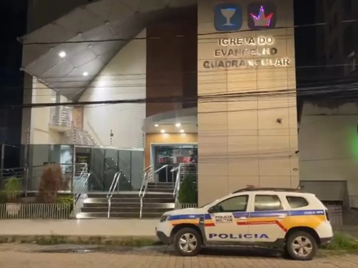 Mulher é presa após disparar arma dentro de igreja evangélica em Minas