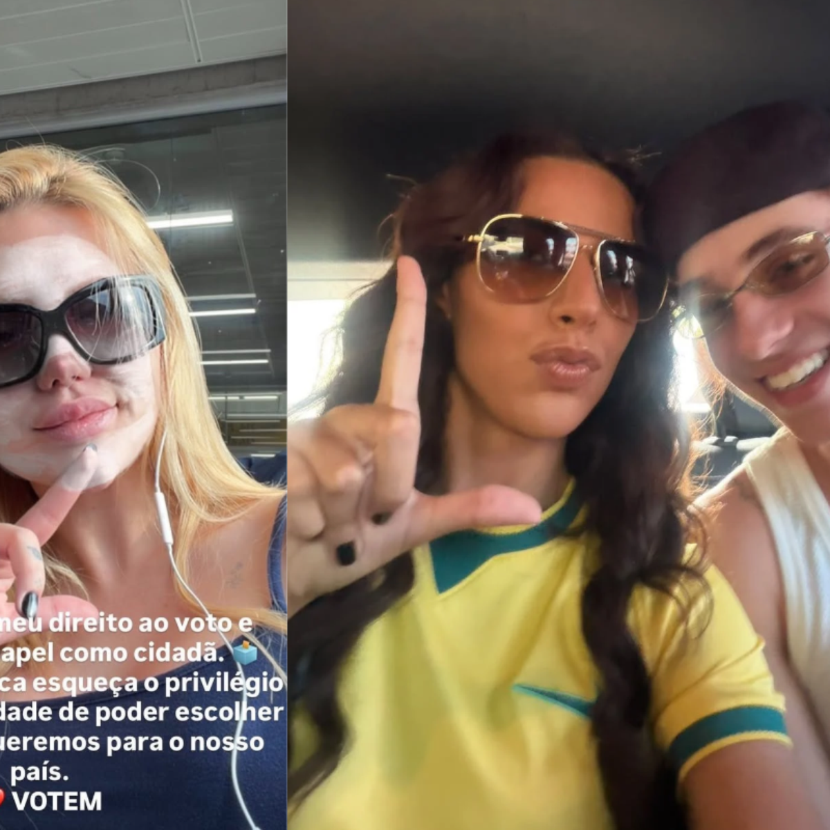 Ex de Juliano Floss, Vivi Wanderley alfineta influencer e Marina Sena: 'Não basta lacrar, vai votar'