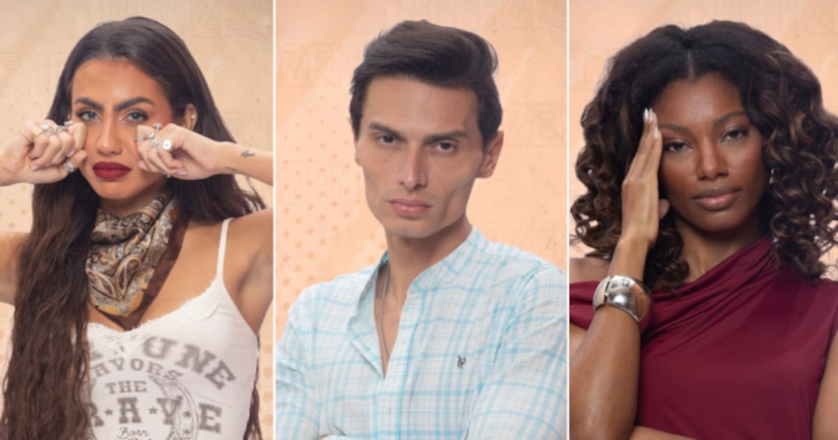 Catherine Bascoy, Gabriel Torres e Tina Calamba estão na quinta Roça de A Fazenda 18