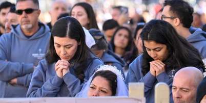 Fi&eacute;is ouviram mensagem do papa Le&atilde;o XIV no encerramento do encontro internacional sobre a fam&iacute;lia Foto: Vatican Media