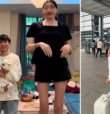 A influenciadora chinesa Xiao Yue, de 26 anos, morreu após enfrentar complicações de saúde Foto: Reprodução