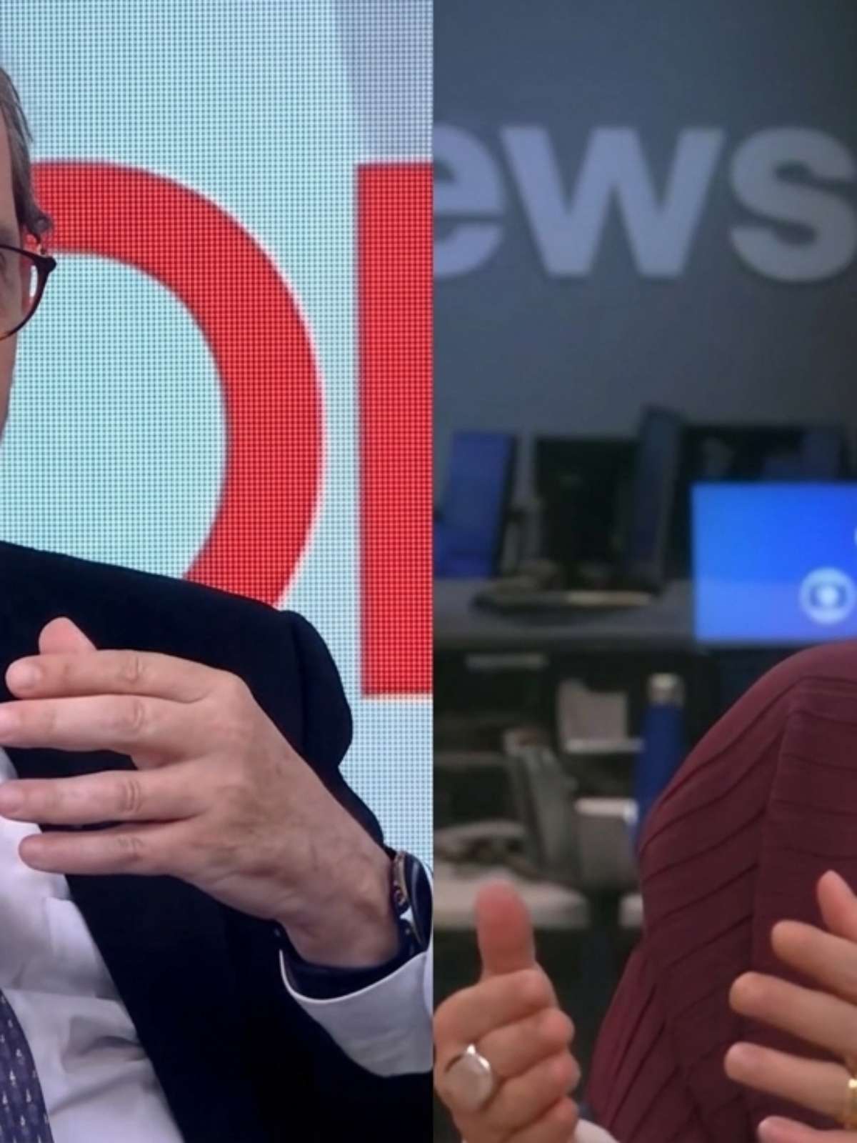 Jornalistas da GloboNews se estranham ao vivo ao comentar fala de Lula no debate