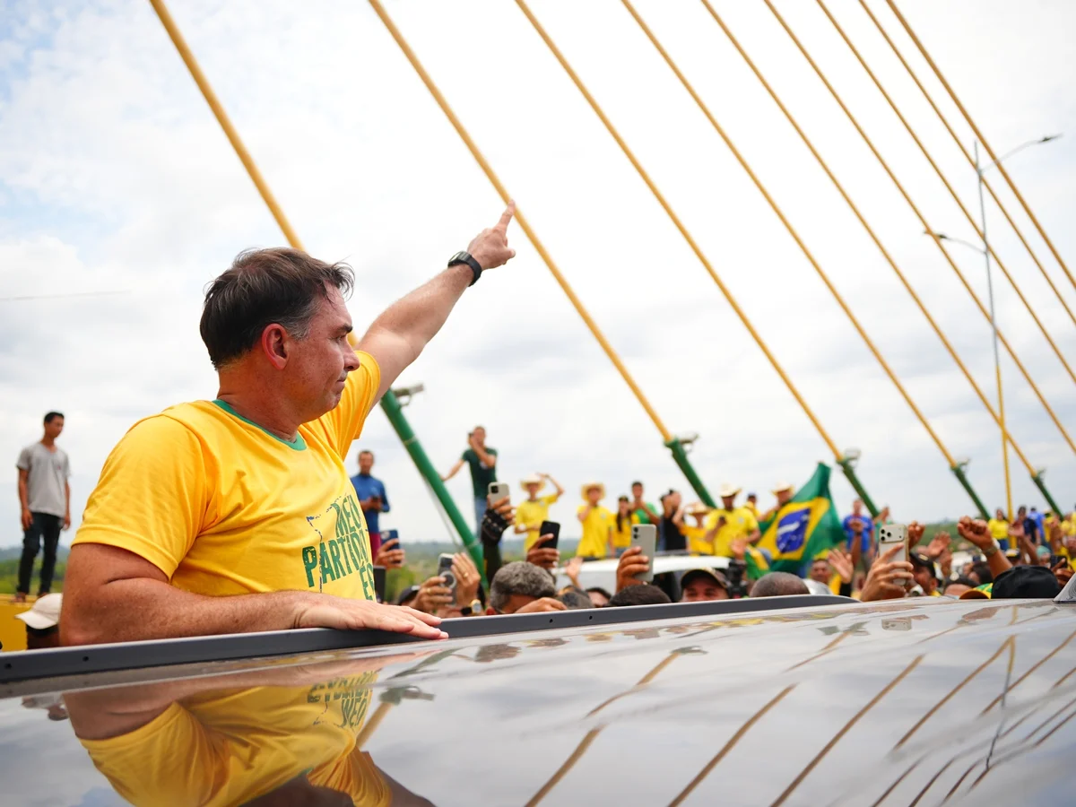 Flávio faz motocarreata em Marabá e diz que Lula quer “se vingar” do Pará
