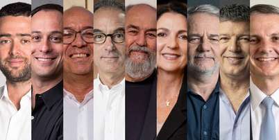 Roberto Marinho Neto, Paulo Daudt, Jos&eacute; Roberto, Jo&atilde;o Roberto, Roberto Irineu, Paula Bellizia, Carlos Schroder, Alberto Pecegueiro e Rodrigo Xavier: eles t&ecirc;m o poder na Globo Foto: Reprodu&ccedil;&otilde;es/Divulga&ccedil;&otilde;es