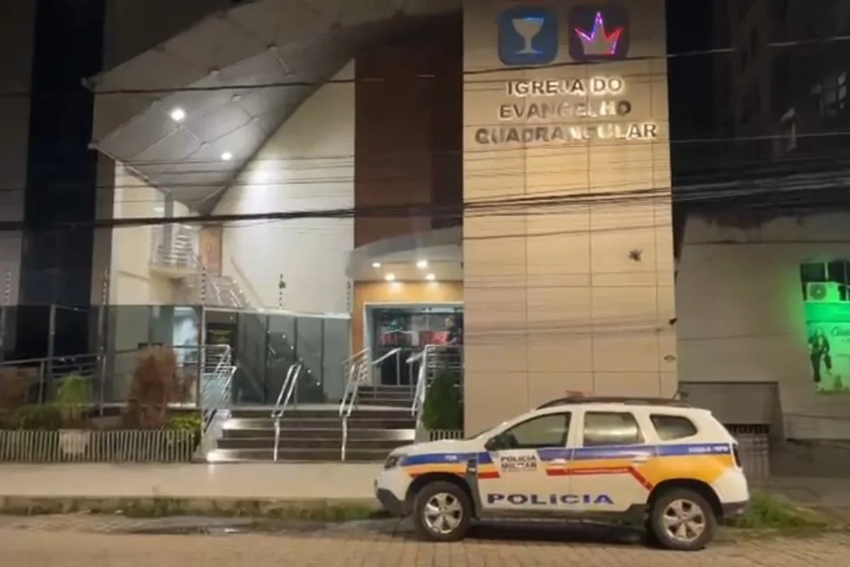 Mulher é presa após disparar arma dentro de igreja evangélica em Minas