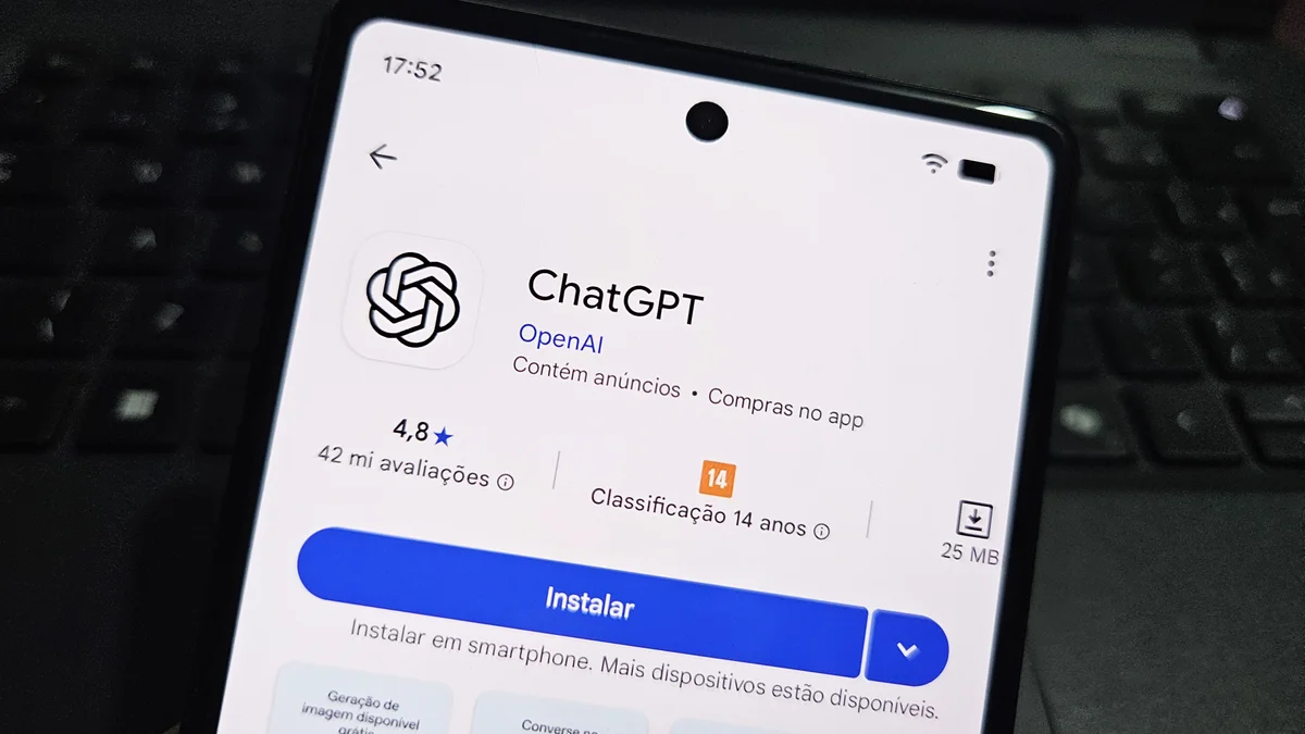 App ChatGPT na Play Store