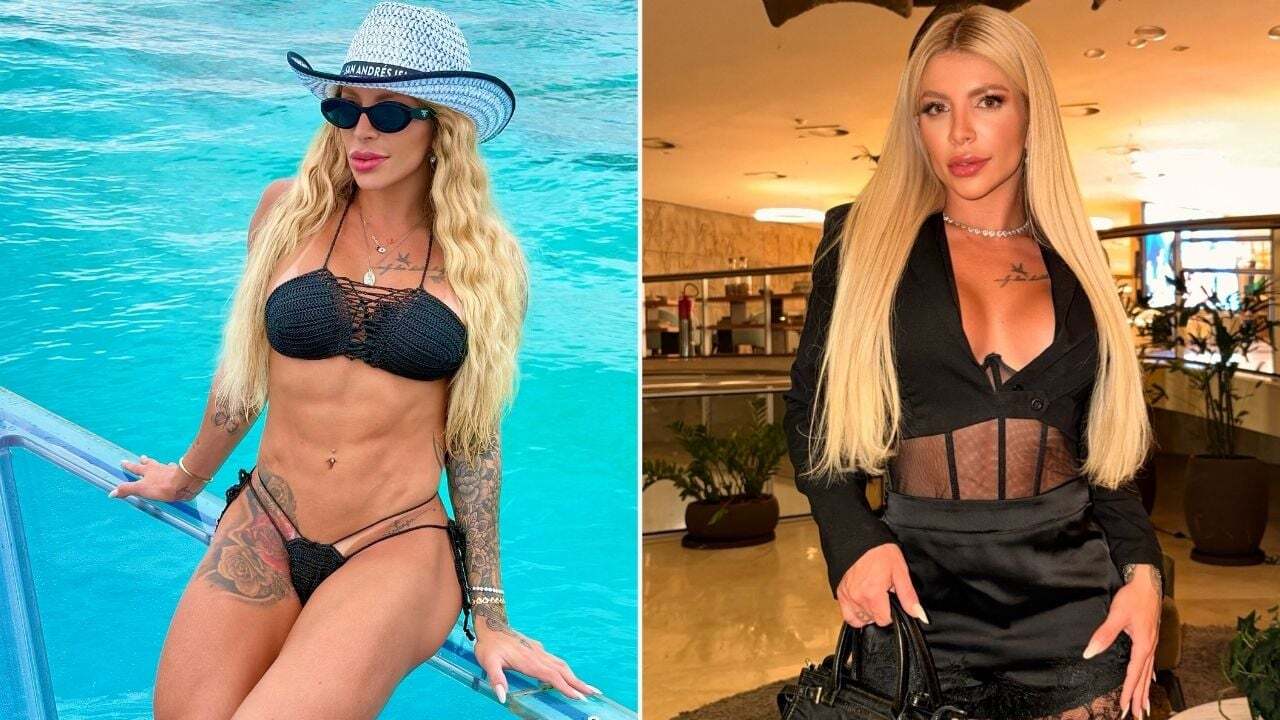 Belo e Rayane discutem em shopping após suposta traição no estacionamento do Barra Garden