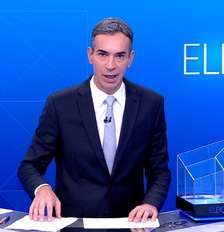 Aos 55 anos, César Tralli estreia como mediador do mais importante debate presidencial da televisão brasileira Foto: Reprodução/TV