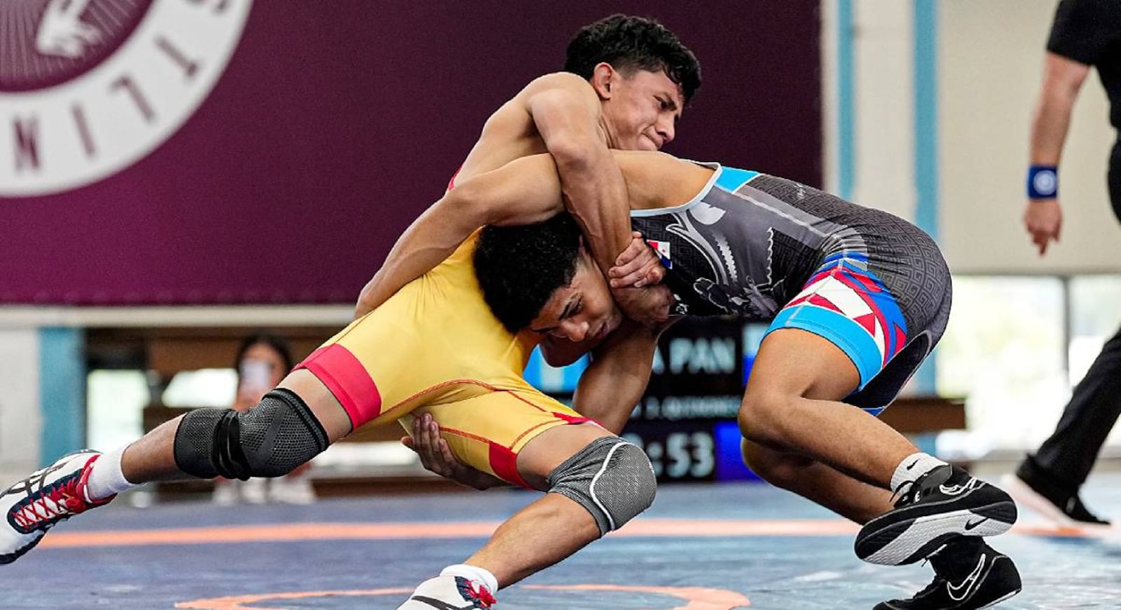 Wrestling é uma modalidade baseada em força, técnica, controle corporal e estratégia Reprodução/Instagram/@cbw_oficial