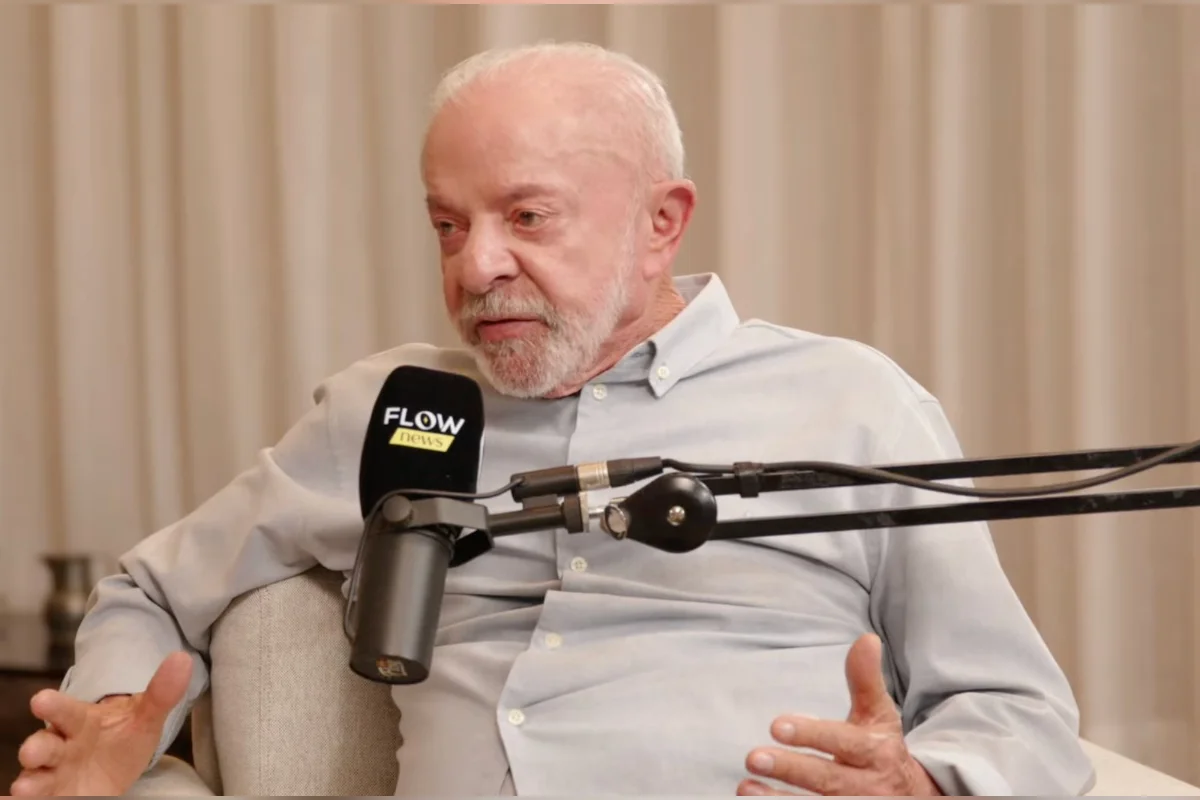 Imagem colorida mostra Lula - Metrópoles