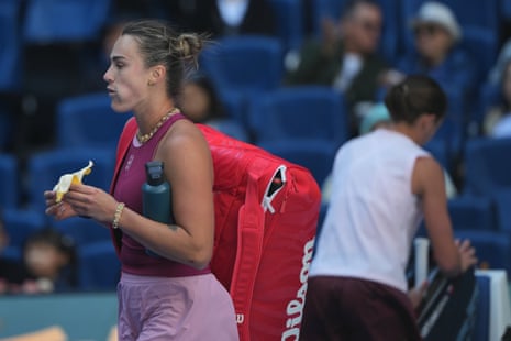 Imagem da matéria: Sabalenka foi eliminada do China Open em derrota por sets-and-outs contra Bartunkova