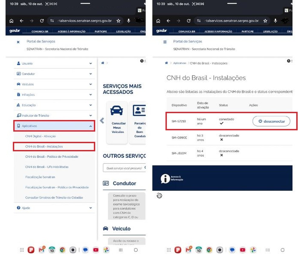 Celular roubado? Veja como impedir o acesso à sua CNH digital